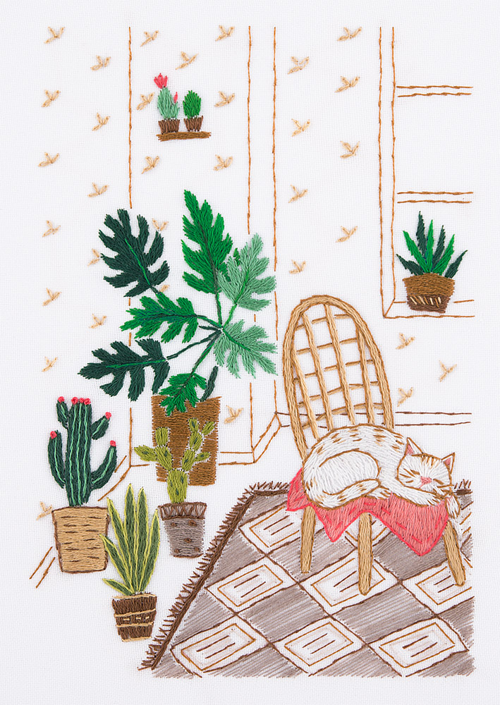 Embroidery kits PANNA Imagem ao vivo JK-2110